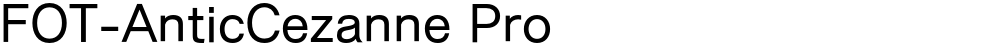 FOT-AnticCezanne Pro