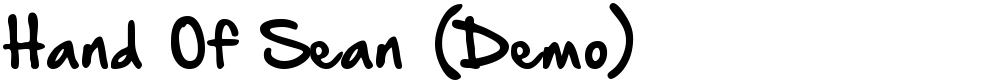 Hand Of Sean (Demo)