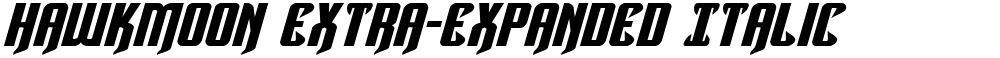 Hawkmoon Extra-expanded Italic