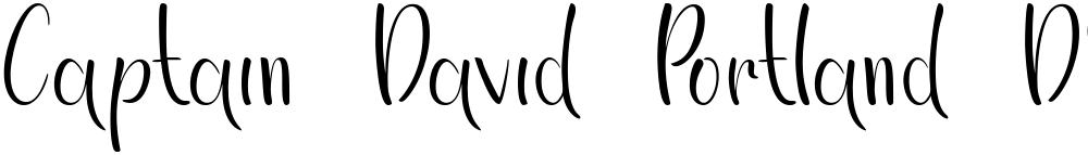 Captain David Portland DEMO