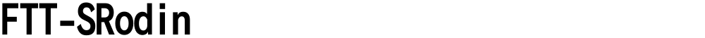 FTT-SRodin