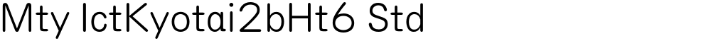 Mty IctKyotai2bHt6 Std