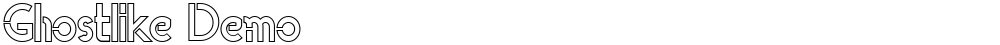 Ghostlike Demo