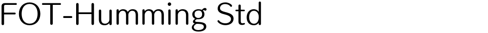 FOT-Humming Std
