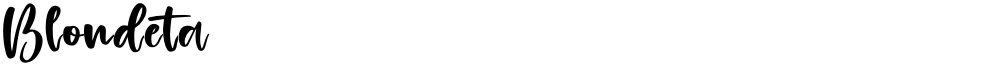 Blondeta