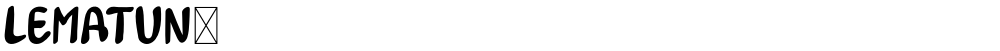 LEMATUN1