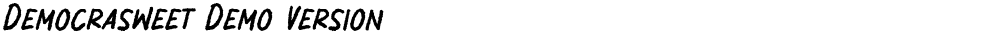 Democrasweet Demo Version