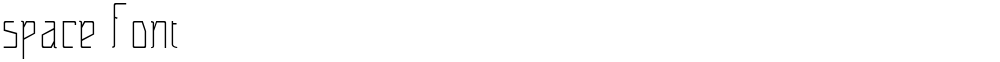 space font