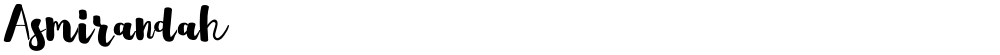 Asmirandah