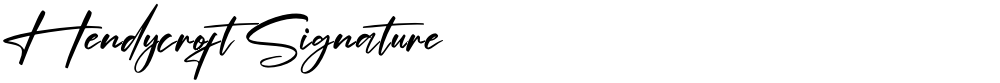 Hendycroft Signature