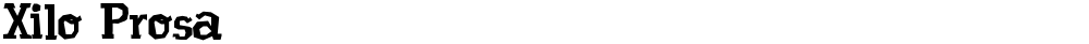 Xilo Prosa