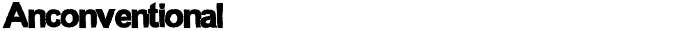 Anconventional