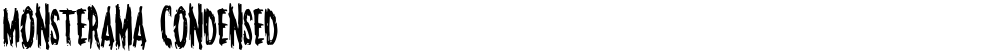 Monsterama Condensed