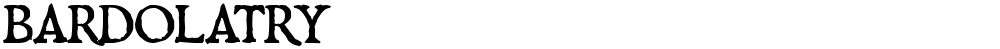 Bardolatry