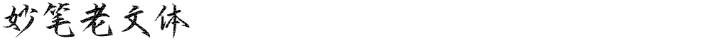妙笔老文体