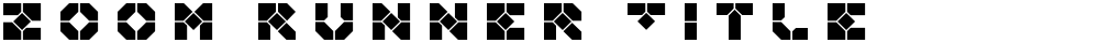 Zoom Runner Title