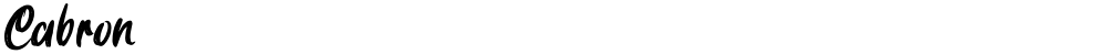 Cabron