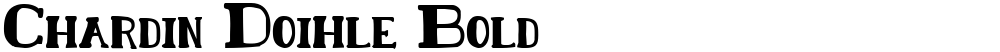 Chardin Doihle Bold