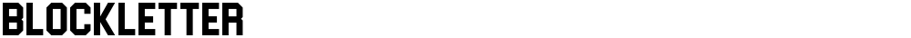 Blockletter