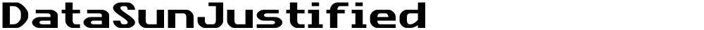 DataSunJustified