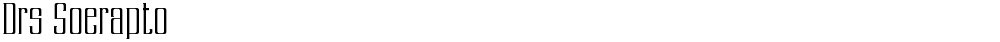 Drs Soerapto