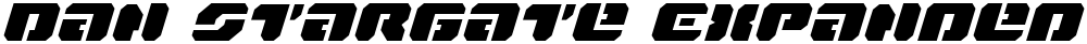 Dan Stargate Expanded Italic