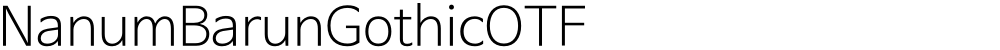 NanumBarunGothicOTF