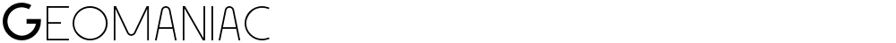 Geomaniac