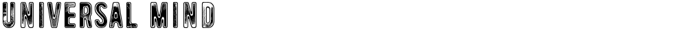 Universal Mind