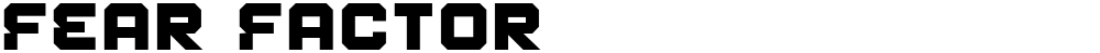 Fear Factor