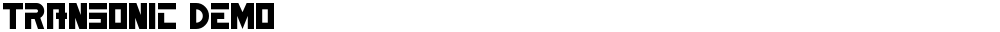 Transonic Demo