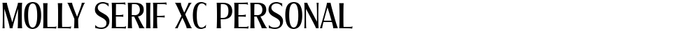 Molly Serif XC PERSONAL