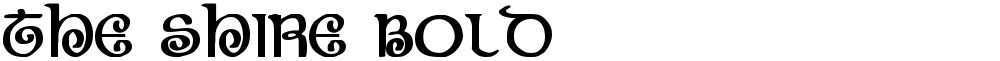 The Shire Bold