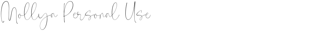 Mollya Personal Use