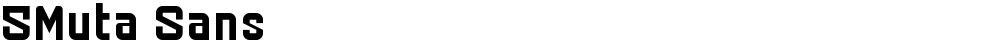 5Muta Sans
