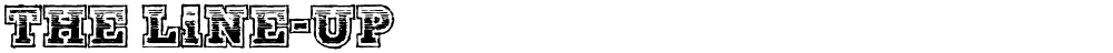 The Line-Up