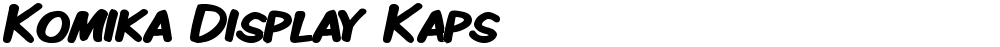 Komika Display Kaps