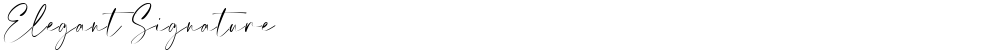 Elegant Signature