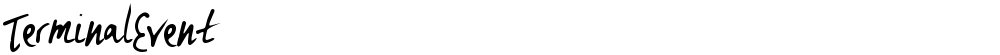TerminalEvent