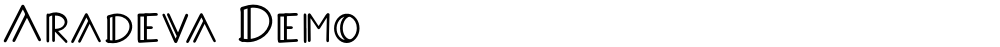 Aradeva Demo