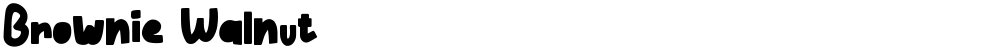 Brownie Walnut