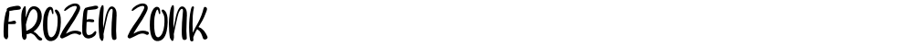 FROZEN ZONK
