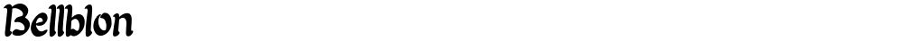 Bellblon
