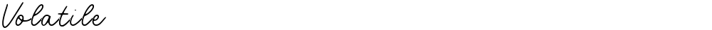 Volatile