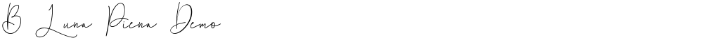B Luna Piena Demo