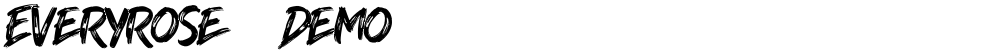 Everyrose - Demo