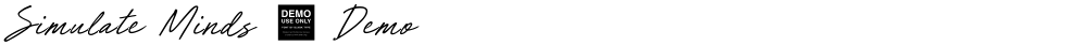 Simulate Minds - Demo