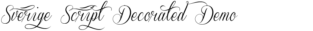 Sverige Script Decorated Demo