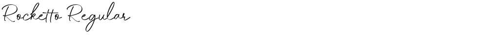 Rocketto Regular