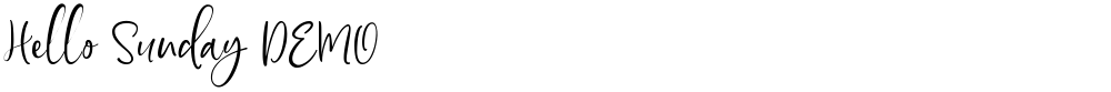 Hello Sunday DEMO